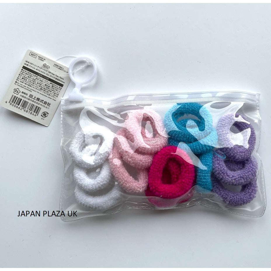 Hair Tie 5 colors x 3 pcs (Color - By Random) - Just £1.65! Shop now at JAPAN PLAZA UK