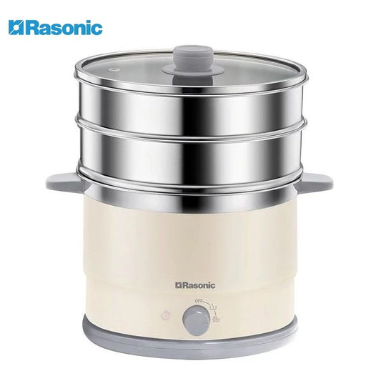 Rasonic Multi Steam Cooker RSC-B18W/RSC-B18R - Just £86.50! Shop now at JAPAN PLAZA UK