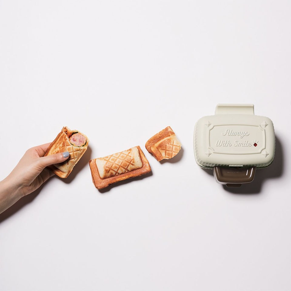 Recolte Mini Panini Press & Sandwich Toaster RPS-3 UK 3 Pin Plug