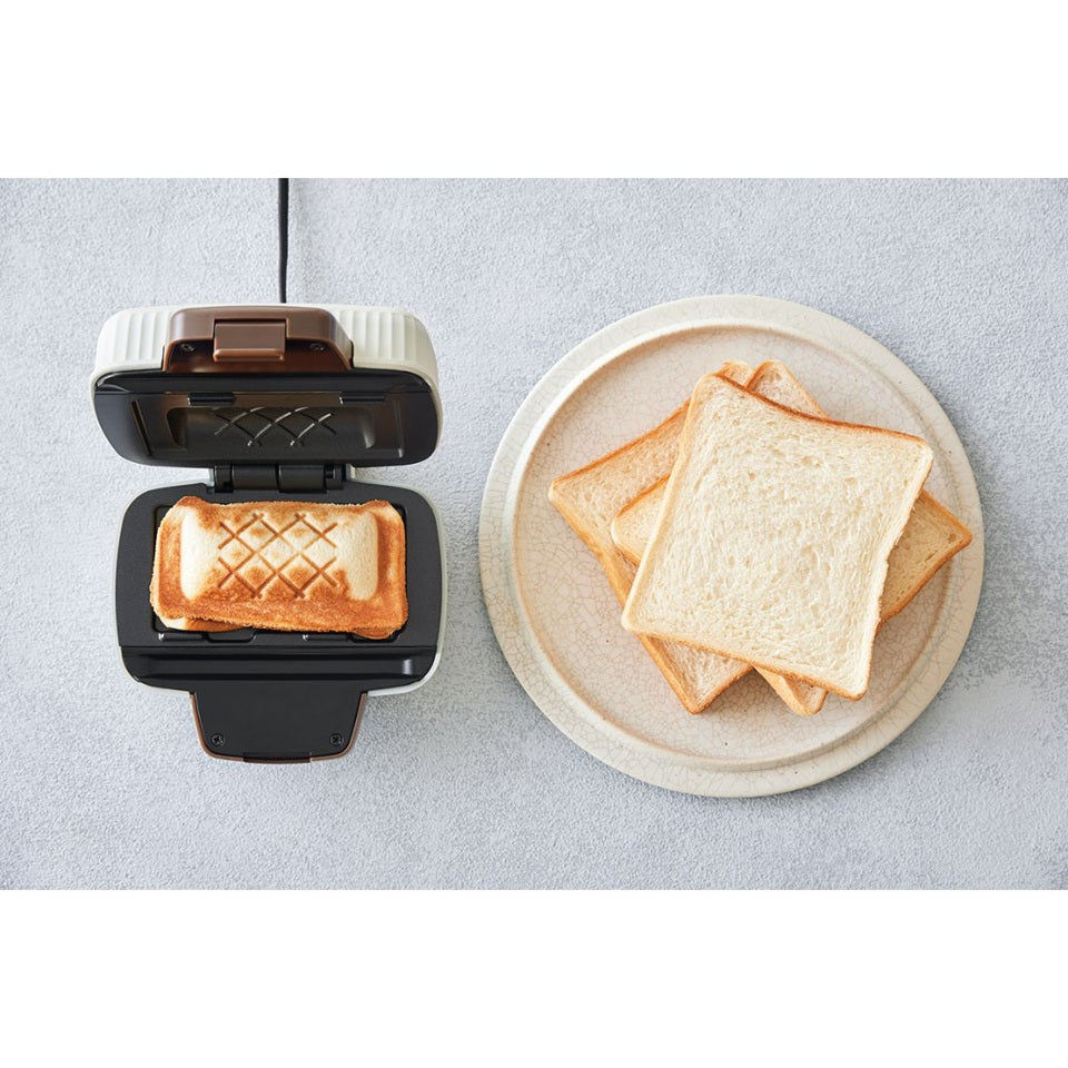 Recolte Mini Panini Press & Sandwich Toaster RPS-3 UK 3 Pin Plug