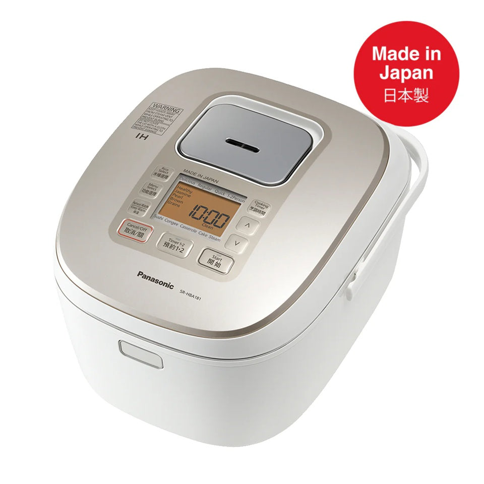 Panasonic SR-HBA101 / SR-HBA181 IH Rice Cooker UK 1L 1.8L 3-Pin