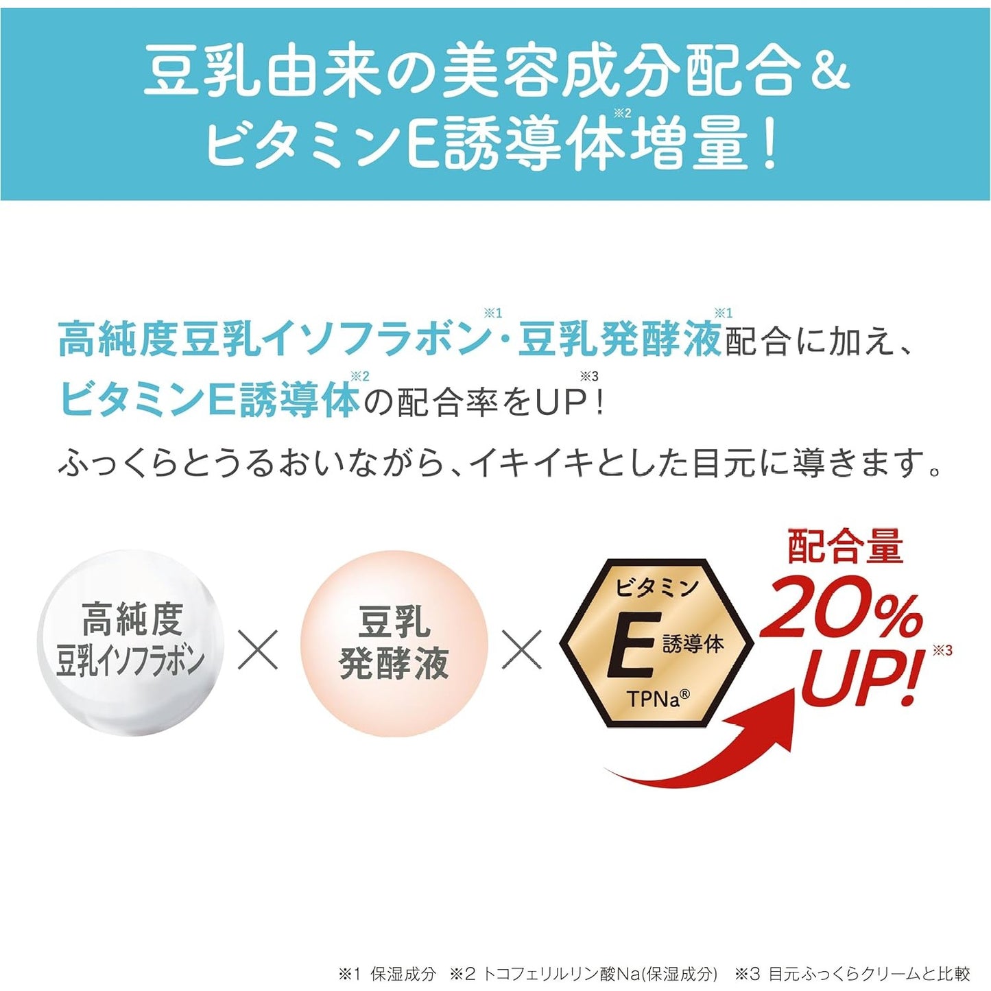 Sana Nameraka Honpo Soy Milk Sheer & Moisture Eye Cream NC - 30g