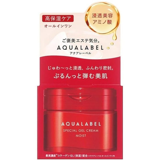 Shiseido Aqua label Special Moisturizing Gel Cream All-In-One Care 90g