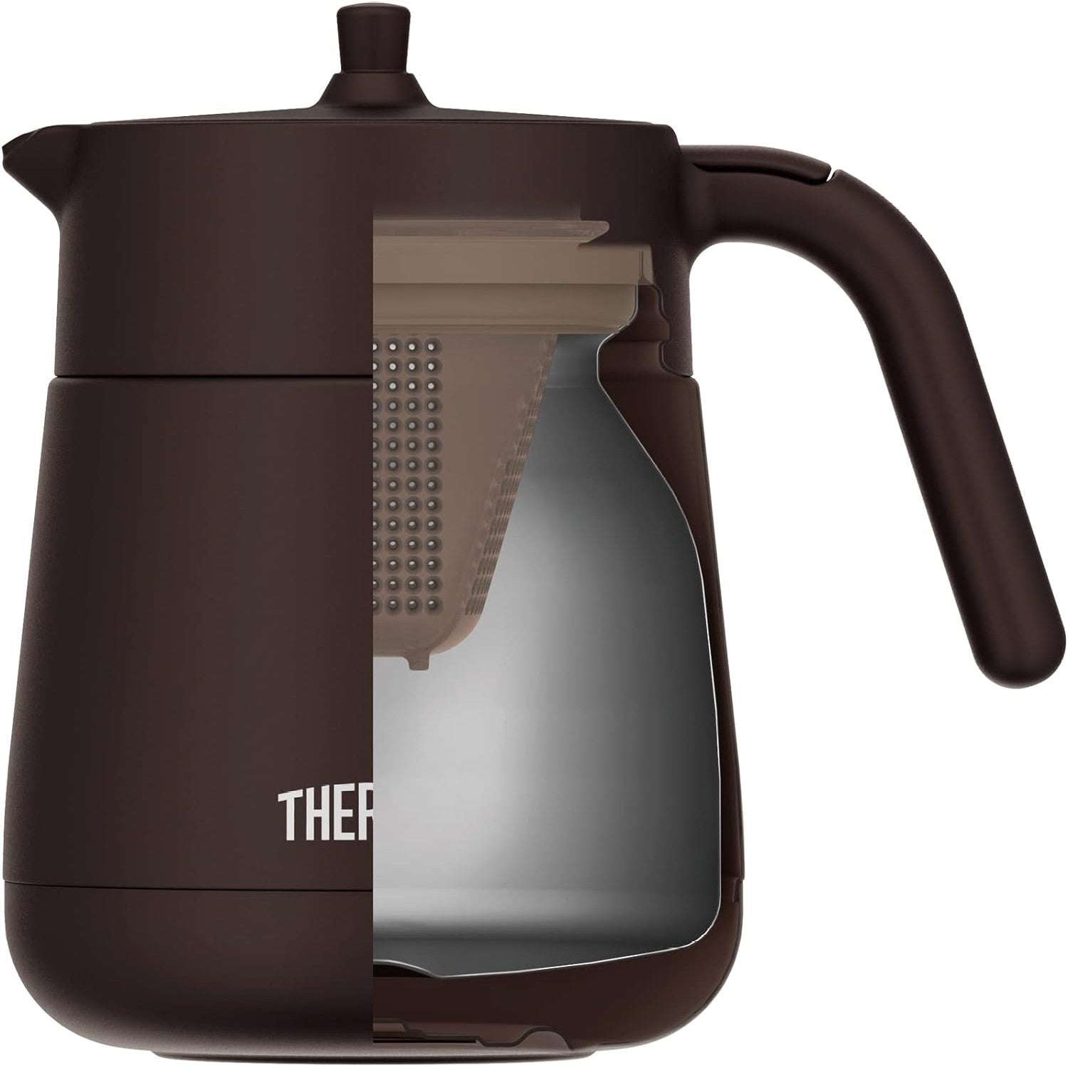 Thermos Vacuum Insulated Teapot with Strainer 23.7 fl oz (700 ml) - Just £49.90! Shop now at JAPAN PLAZA UK