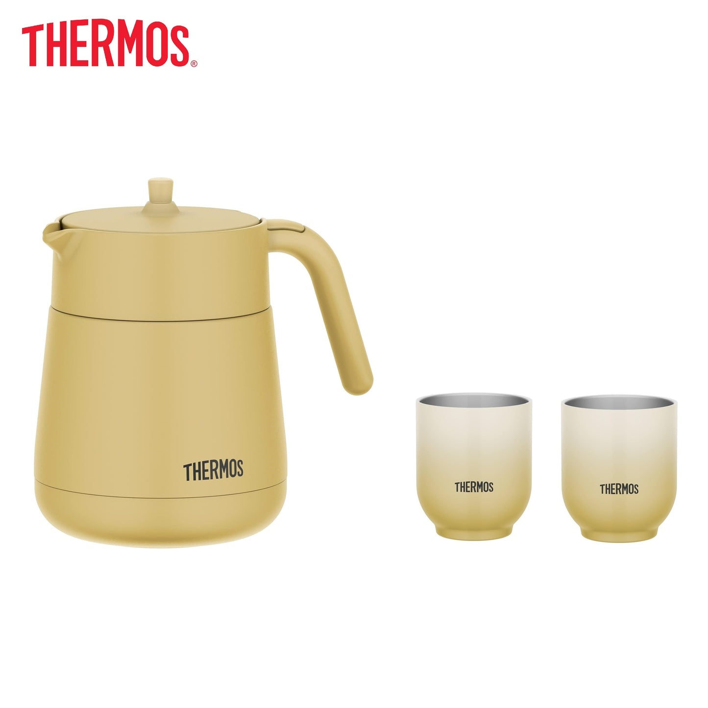 Thermos Vacuum Insulated Teapot with Strainer 23.7 fl oz (700 ml) - Just £59.90! Shop now at JAPAN PLAZA UK