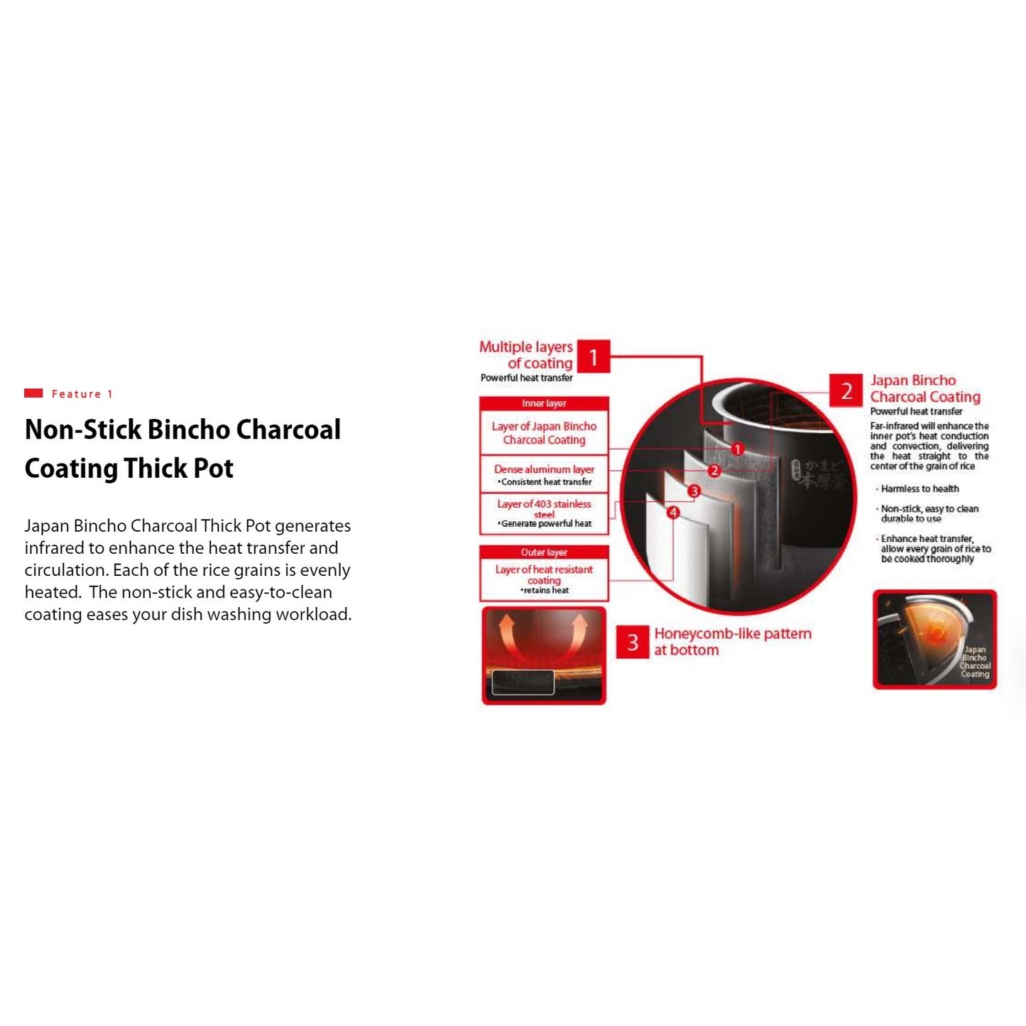 Toshiba IH Rice Cooker RC-7HMH 3pin UK plug - Just £209.90! Shop now at JAPAN PLAZA UK