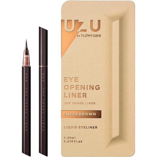 UZU Eyeliner By Flowfushi - Sheer Brown (Made in Japan) - Just £15.90! Shop now at JAPAN PLAZA UK