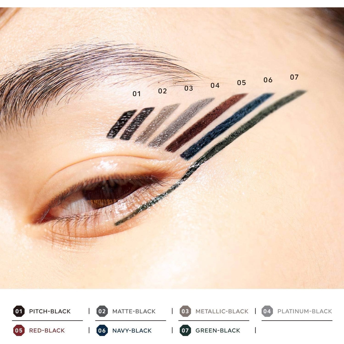 UZU Eyeliner By Flowfushi Metallic Black (Made in Japan) - Just £9.90! Shop now at JAPAN PLAZA UK