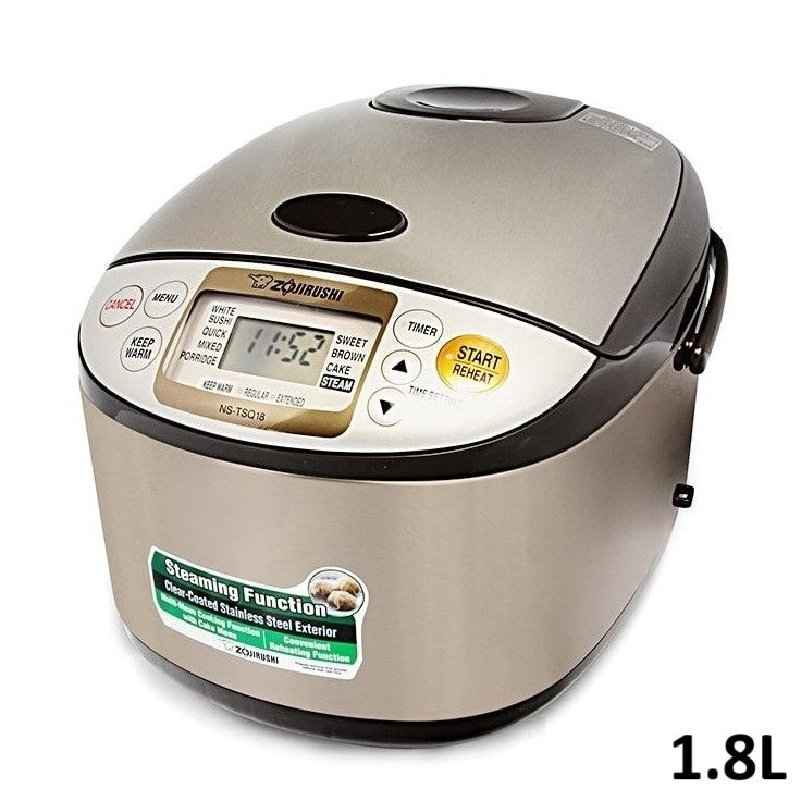 Zojirushi Rice Cooker NS-TSQ10/18 3 Pin UK Plug - Just £245.90! Shop now at JAPAN PLAZA UK