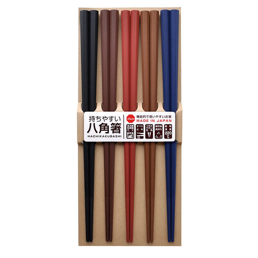 Octagonal Chopstick 5P - Dishwasher & Dryer Safe (Made in Japan) - Just £5.80! Shop now at JAPAN PLAZA UK