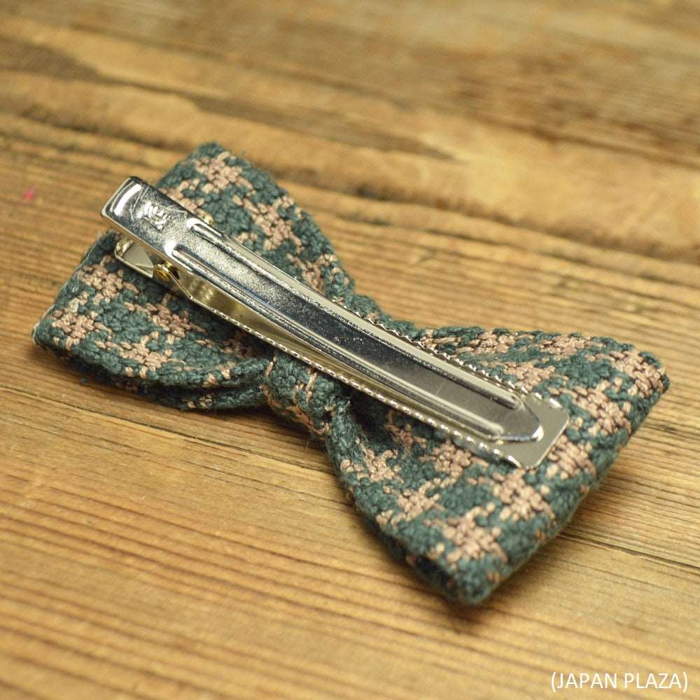 Acrylic Wool Ribbon Hair Clip (Made in Korea) - Just £6.50! Shop now at JAPAN PLAZA UK