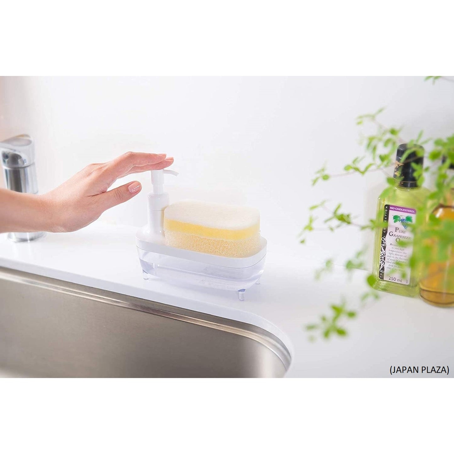 Kitchen/Bath Smart Dispenser Sponge (Made in Japan) - Just £13.50! Shop now at JAPAN PLAZA UK
