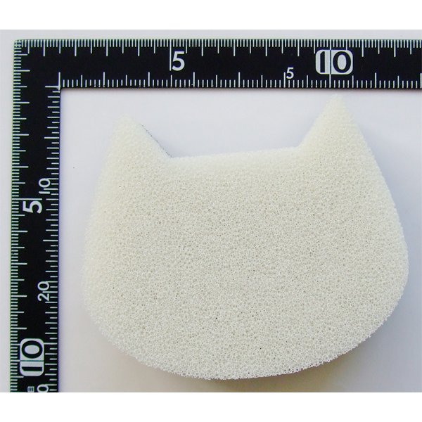 Kitchen Sponge w Cat Shape (Made in Japan) - Just £1.45! Shop now at JAPAN PLAZA UK