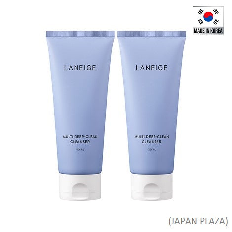 LANEIGE MULTI DEEL-CLEAN CLEANSER DUO SET (Made in Korea) - Just £17.99! Shop now at JAPAN PLAZA UK