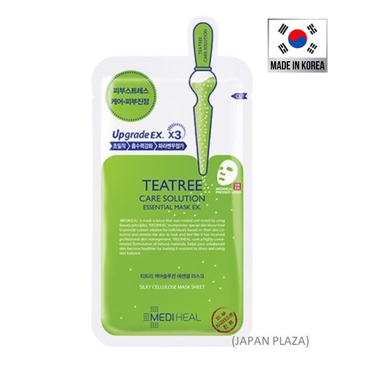 MEDIHEAL Teatree essential mask EX*10 (Made in Korea) - Just £12! Shop now at JAPAN PLAZA UK