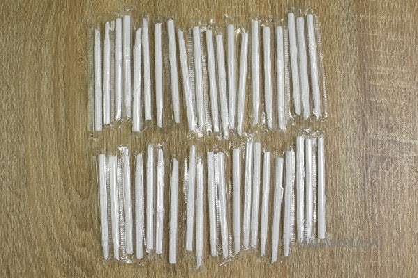 Disposable Compact Straw 40 Pcs (Made in Korea)