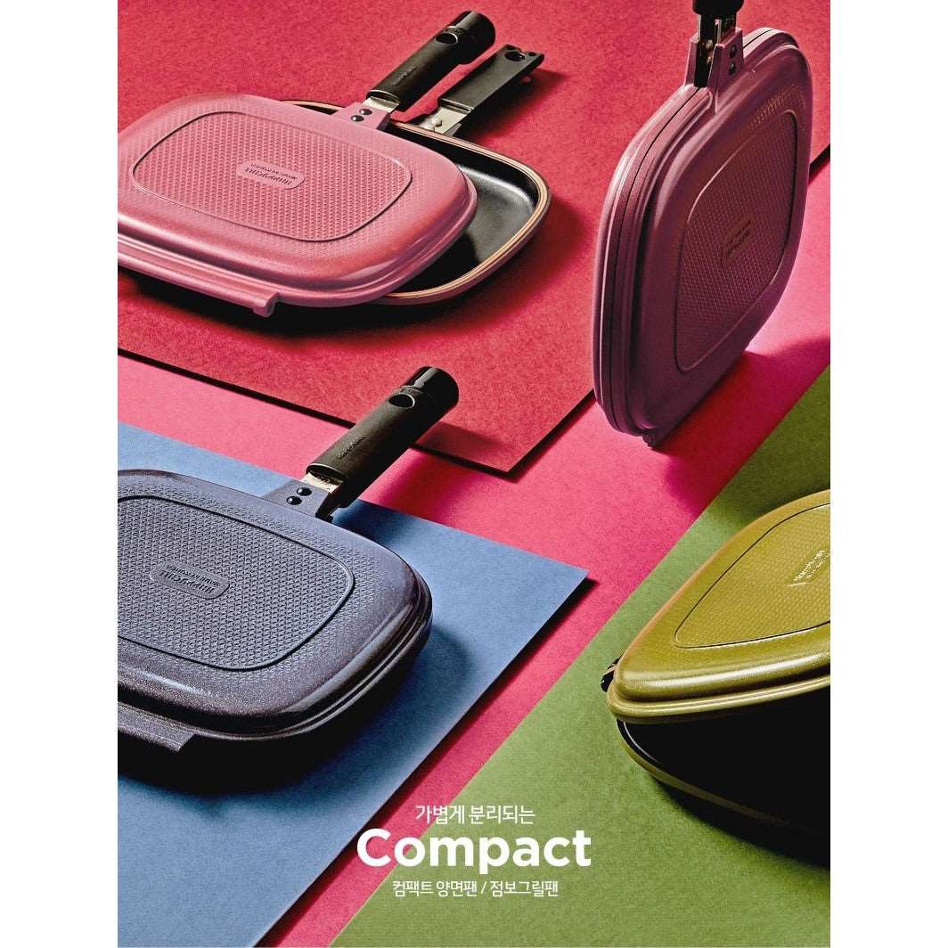 HappyCall Double Pan Compact Jumbo Grill (Made in Korea) - Just £89.90! Shop now at JAPAN PLAZA UK