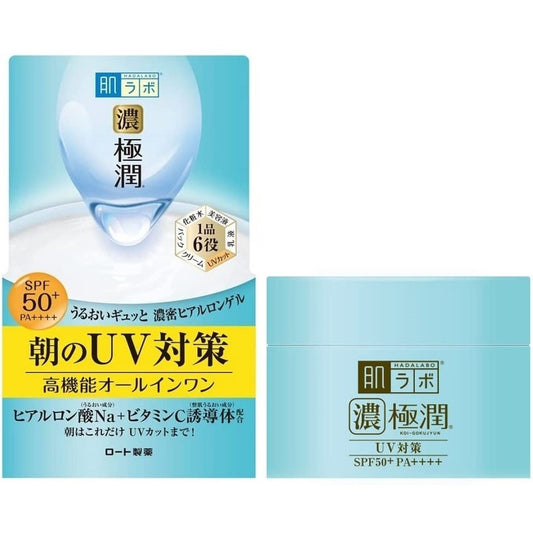 Hada Labo Koi-Gokujyun UV White Gel SPF 50+ PA++++ - Just £15.90! Shop now at JAPAN PLAZA UK