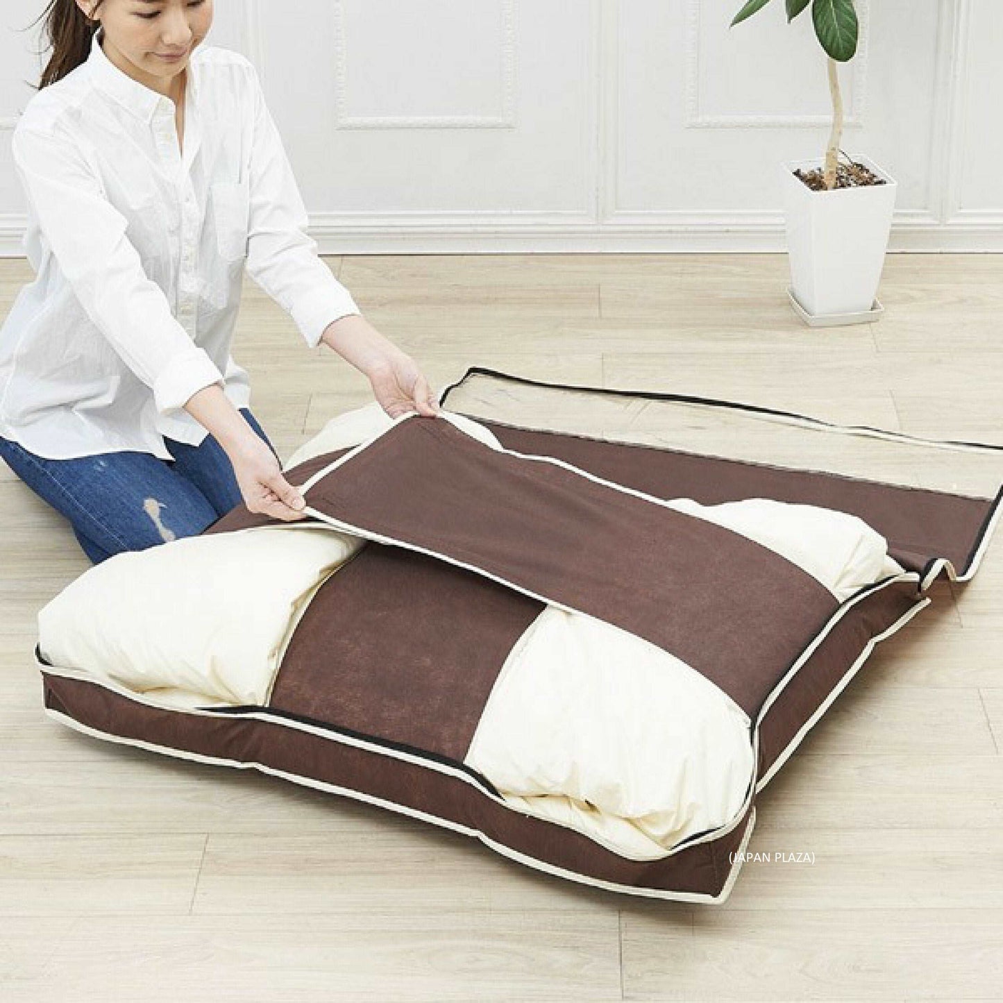 Duvet Storage Case 90x 69x 10cm - Just £14! Shop now at JAPAN PLAZA UK
