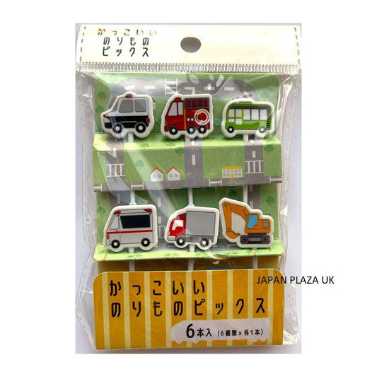BENTO Car Food Sticks 6pcs - Just £1.75! Shop now at JAPAN PLAZA UK