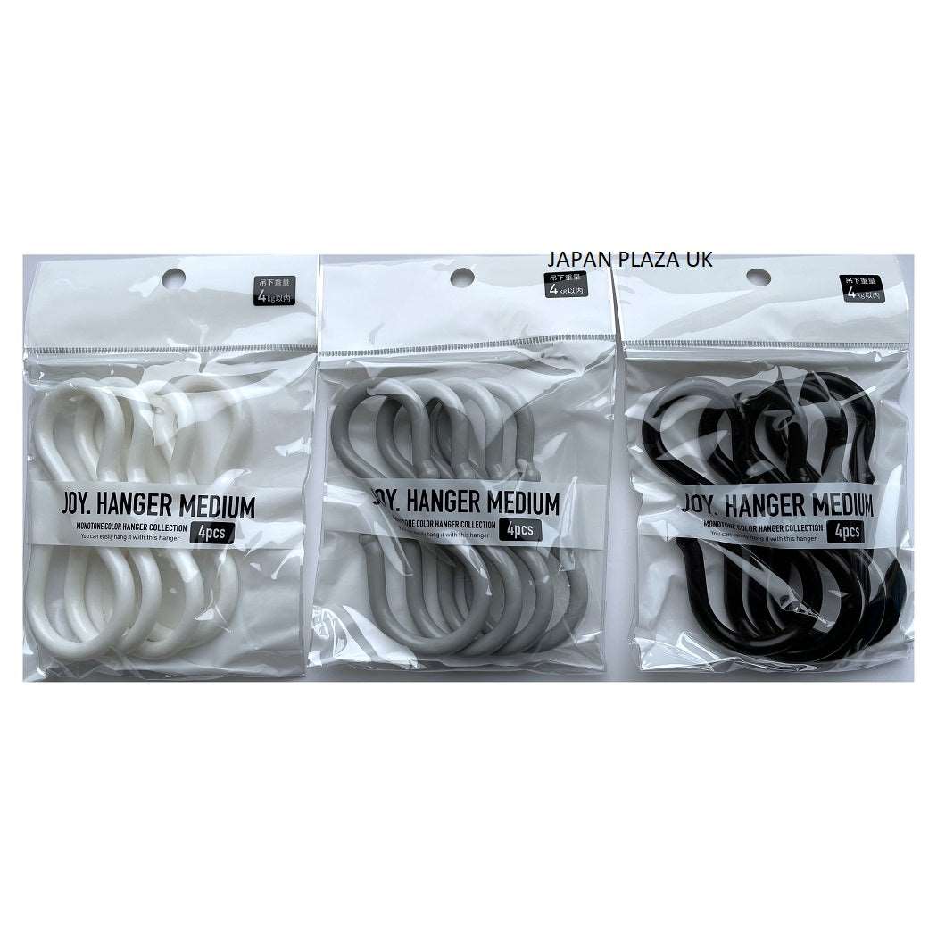 Clothes Hanger 11.5cm 4pcs - Color by Random (Made in Japan) - Just £1.65! Shop now at JAPAN PLAZA UK