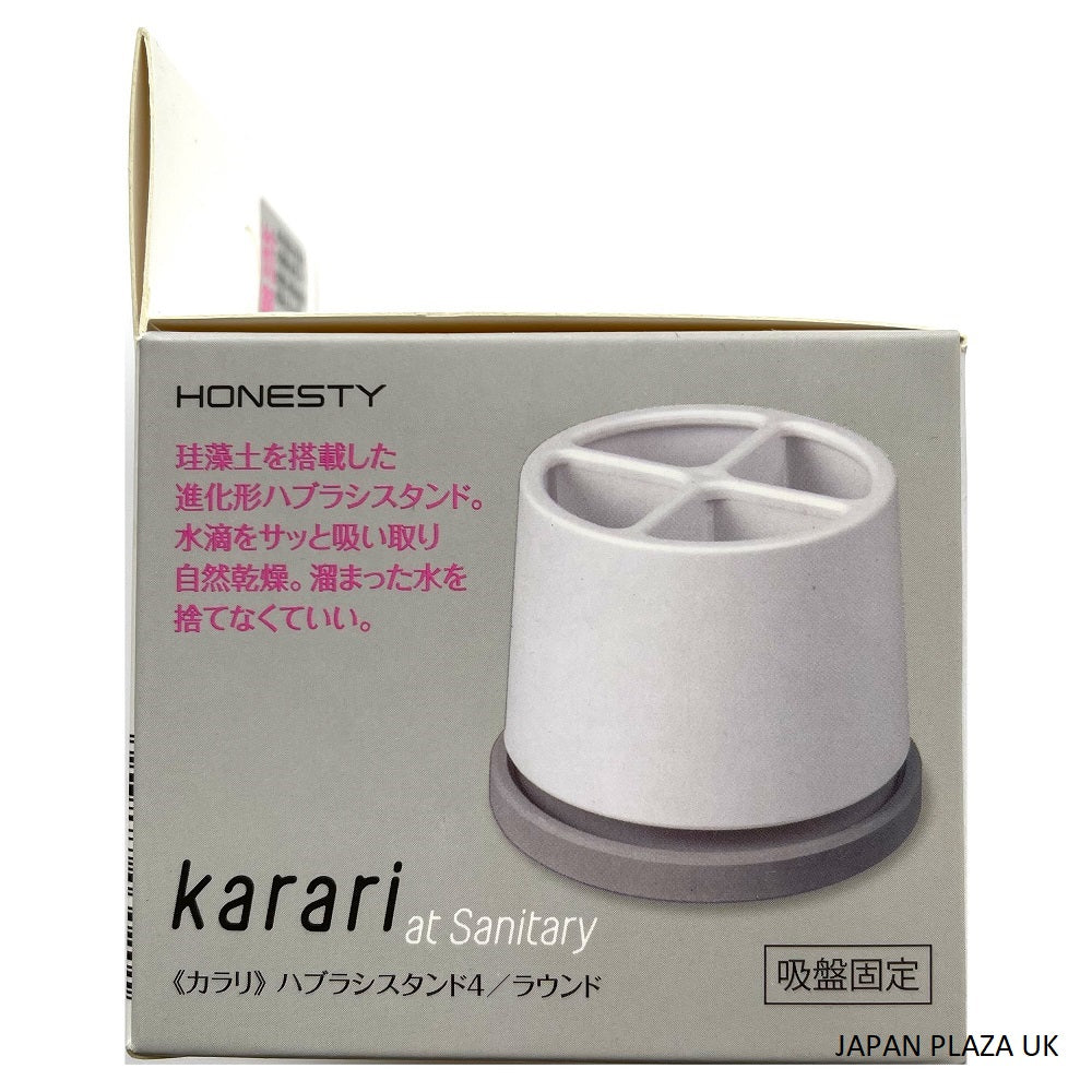 Toothbrush stand with diatomaceous earth tray - Just £7.90! Shop now at JAPAN PLAZA UK