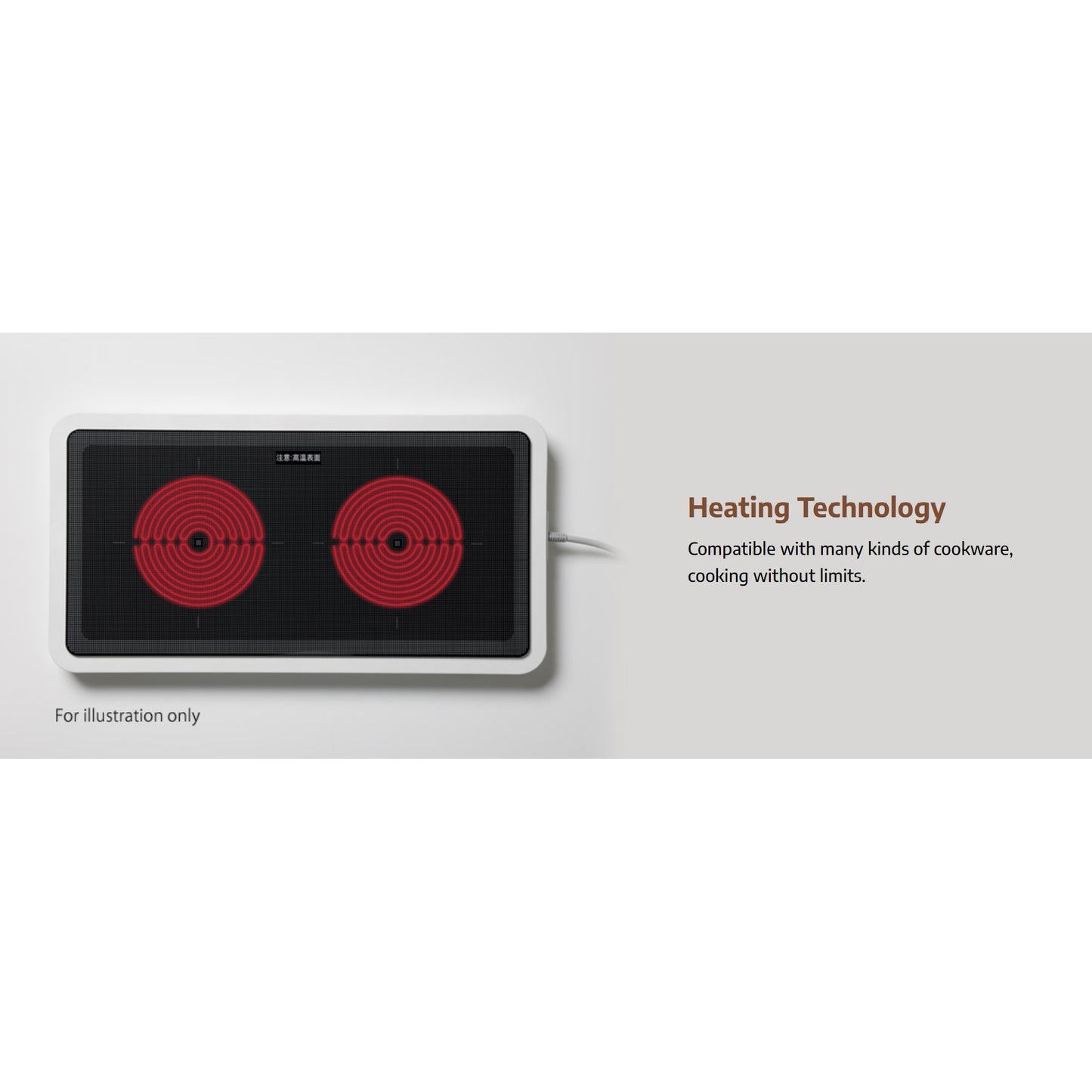 Panasonic Hot Plate NF-M1 with 3 Pin UK Plug - Just £339! Shop now at JAPAN PLAZA UK