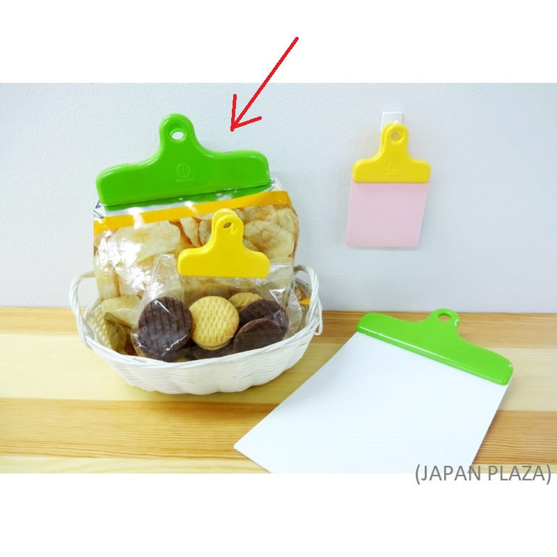 KOKUBO Food Bag Clip 1pc Big Size (Made in Japan) - Just £2.20! Shop now at JAPAN PLAZA UK