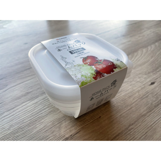 Microwave Container 380ml x3pcs (Made in Japan) - Just £2! Shop now at JAPAN PLAZA UK