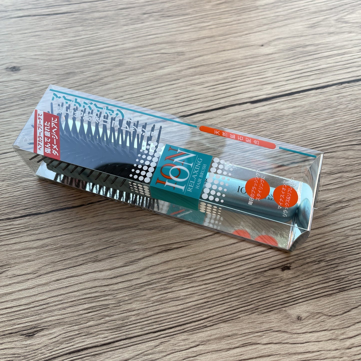 Negative Ions Hair Brush Blue (Made in Japan)