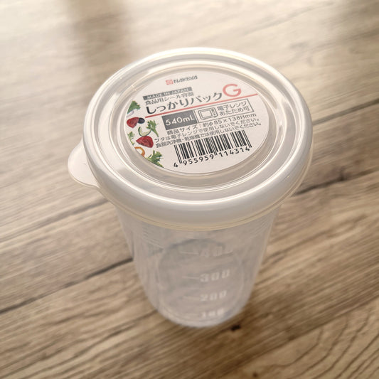 Storage Containers 540ml (Made in Japan) - Just £1.45! Shop now at JAPAN PLAZA UK