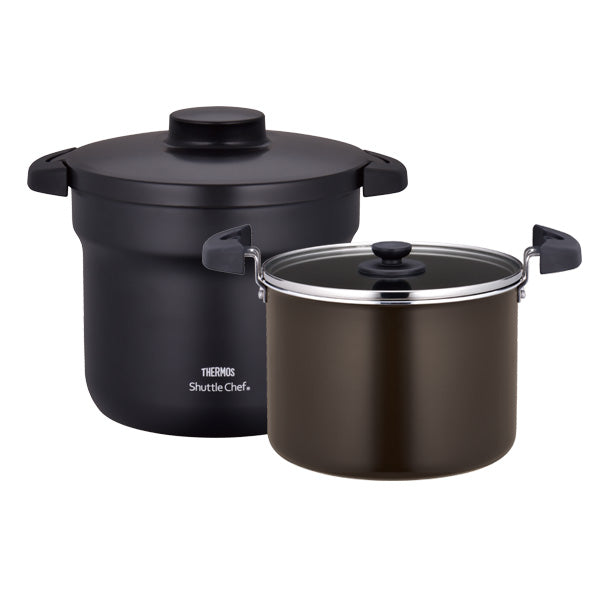Thermos Vacuum Insulated Cooker Shuttle Chef KBJ-4500/KBJ-4501 4.3L - Just £137! Shop now at JAPAN PLAZA UK