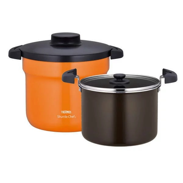 Thermos Vacuum Insulated Cooker Shuttle Chef KBJ-4500/KBJ-4501 4.3L - Just £137! Shop now at JAPAN PLAZA UK