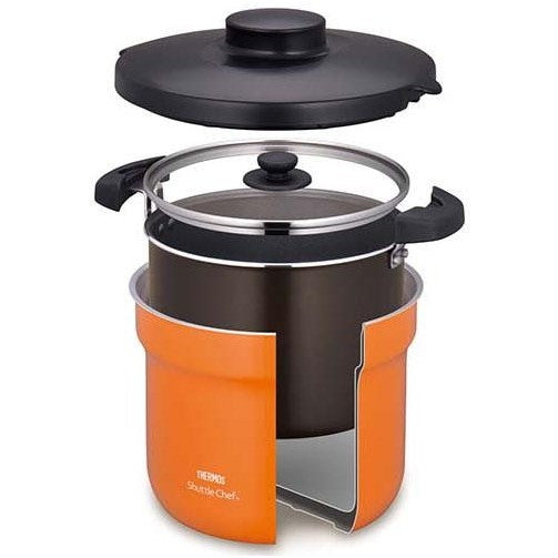 Thermos Vacuum Insulated Cooker Shuttle Chef KBJ-4500/KBJ-4501 4.3L - Just £137! Shop now at JAPAN PLAZA UK
