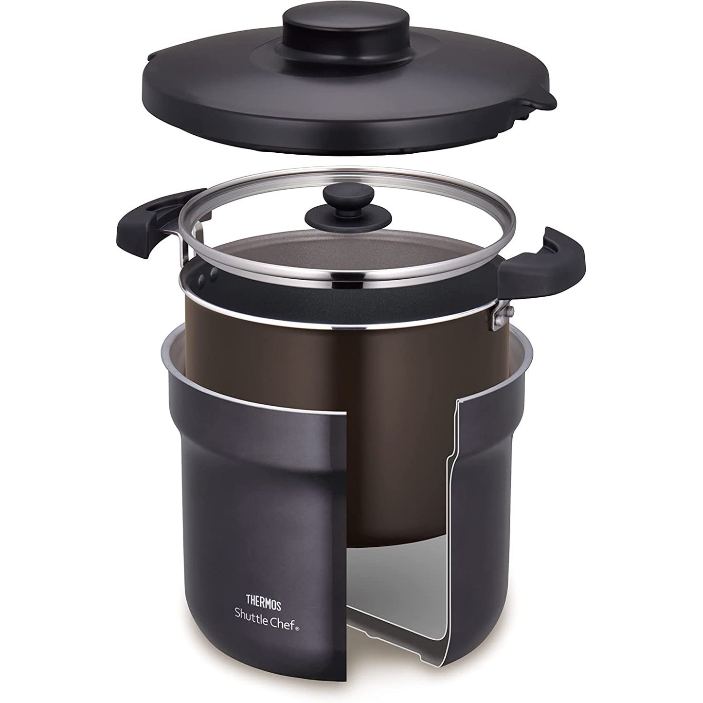 Thermos Vacuum Insulated Cooker Shuttle Chef KBJ-4500/KBJ-4501 4.3L - Just £137! Shop now at JAPAN PLAZA UK