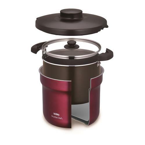 Thermos Vacuum Insulated Cooker Shuttle Chef KBJ-4500/KBJ-4501 4.3L - Just £137! Shop now at JAPAN PLAZA UK