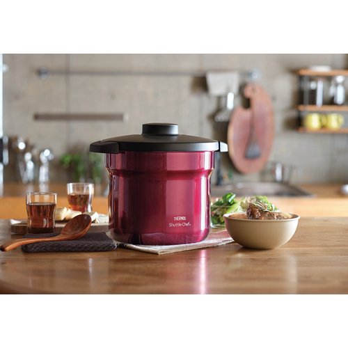 Thermos Vacuum Insulated Cooker Shuttle Chef KBJ-4500/KBJ-4501 4.3L - Just £137! Shop now at JAPAN PLAZA UK