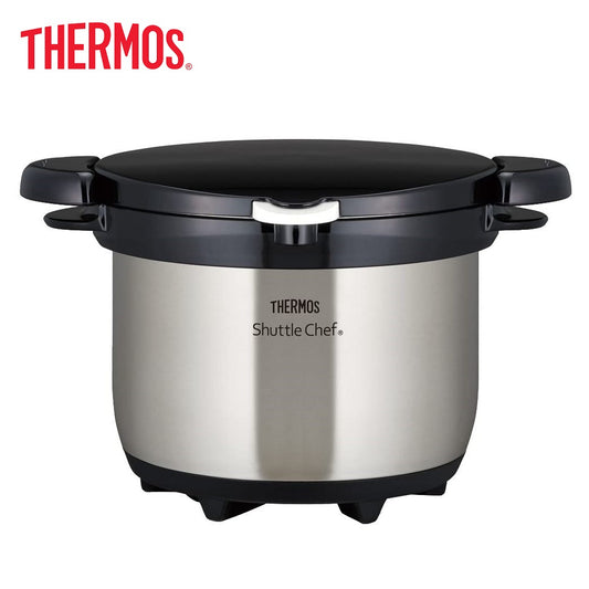 Thermos Vacuum Insulated Cooker Shuttle Chef KBG-3000 SS/Brown 3.0L (3-5 persons) - Just £138! Shop now at JAPAN PLAZA UK