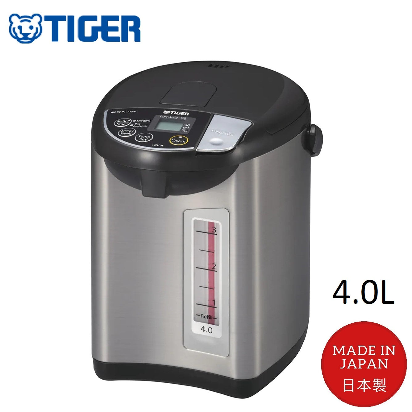 TIGER Hot Water Dispenser PDU-A30S/A40S (Made in Japan)