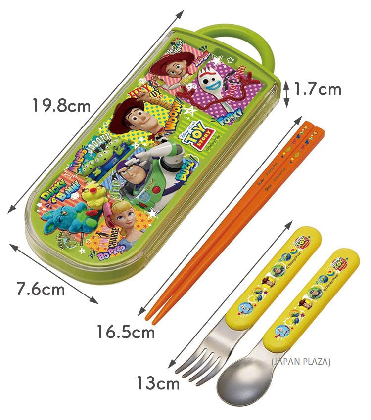 Toy Story Chopsticks Set - Dishwasher & Dryer Safe (Made in Japan) - Just £15.50! Shop now at JAPAN PLAZA UK