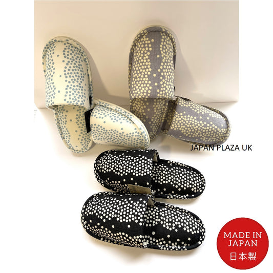 Woman Slippers with Star Pattern (Made in Japan) - Just £15.90! Shop now at JAPAN PLAZA UK