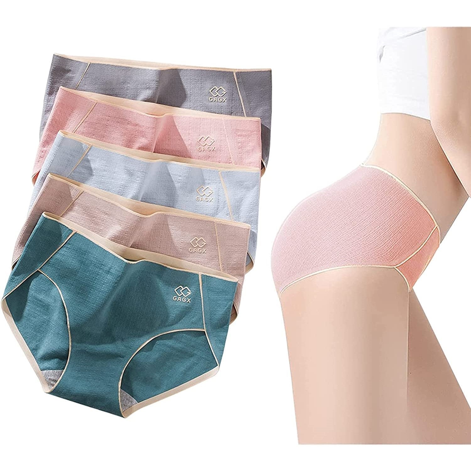 Women's Pure Cotton Panties Set of 5