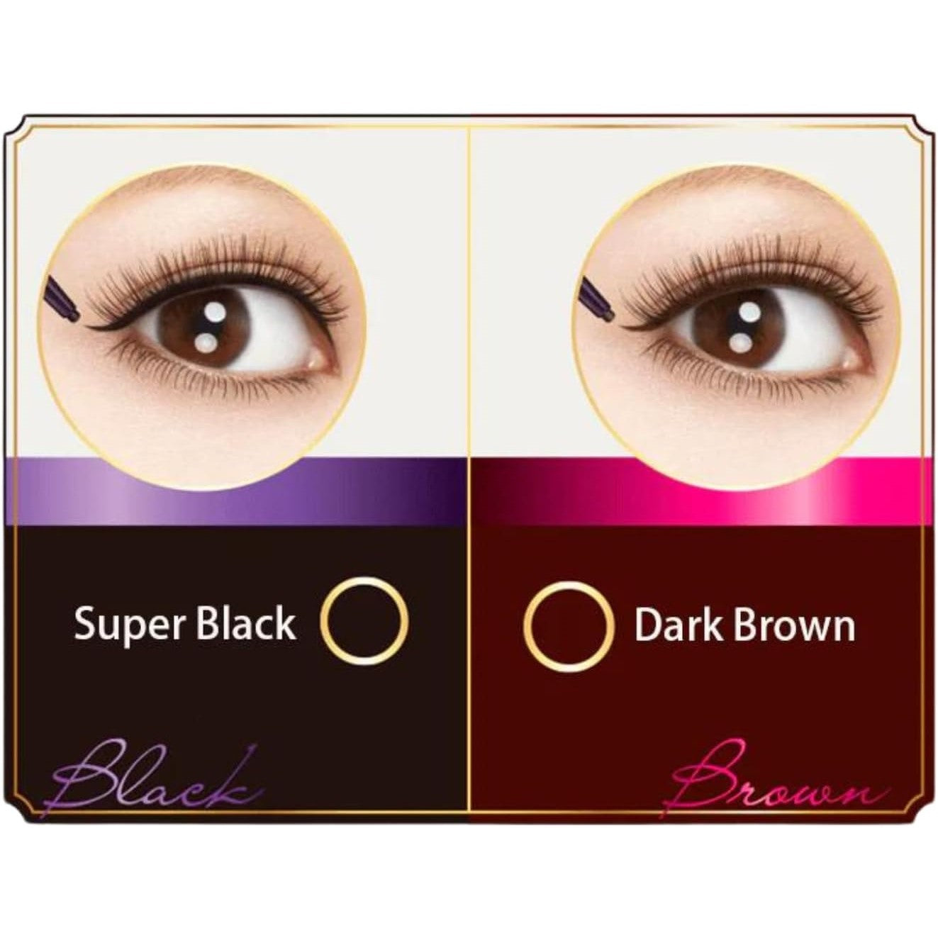 Kiss Me Heroine Make Long Stay Sharp Gel Liner #01 Deep Black - Just £9.65! Shop now at JAPAN PLAZA UK
