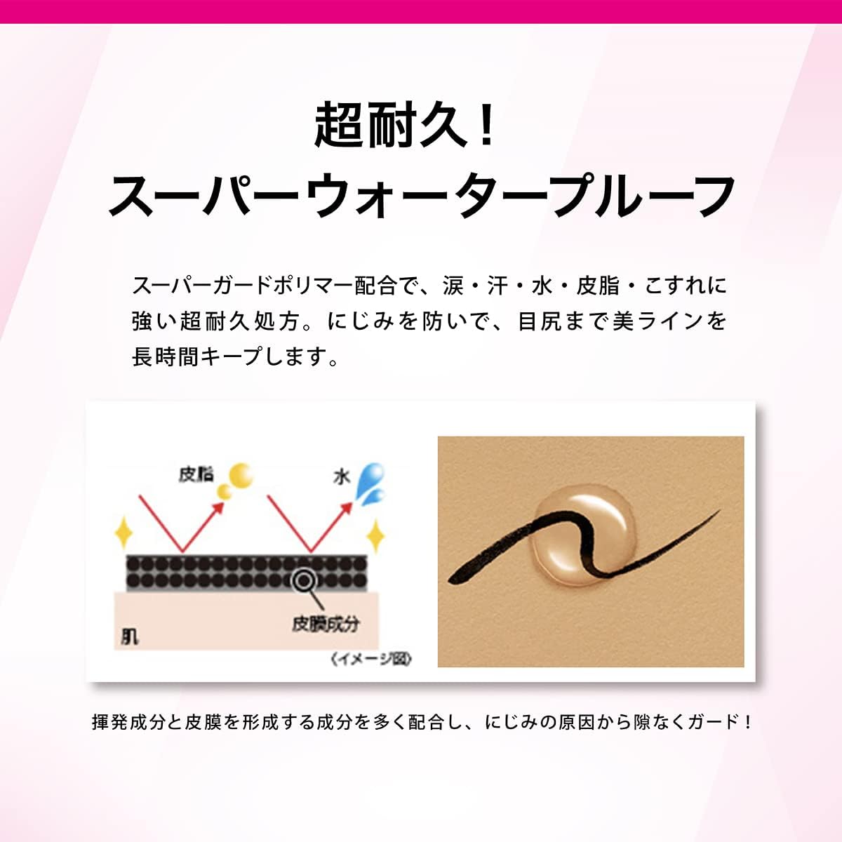 Kiss Me Heroine Make Long Stay Sharp Gel Liner #01 Deep Black - Just £9.65! Shop now at JAPAN PLAZA UK