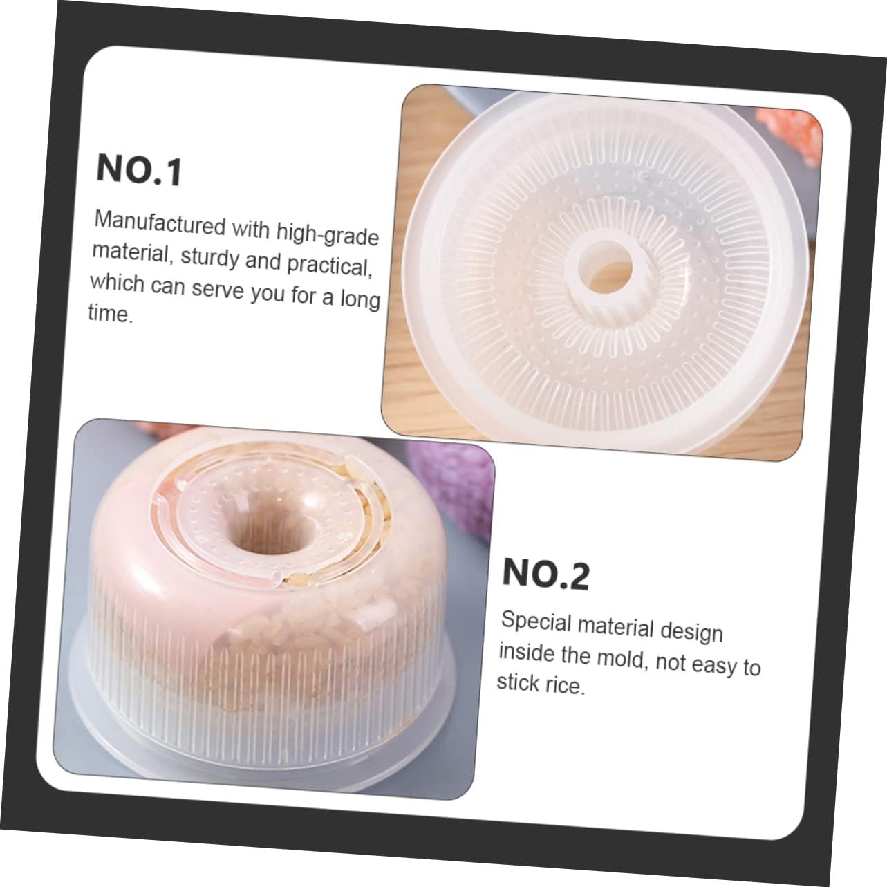 Donut-Shaped Onigiri Sushi Maker (Made in Japan) - Just £1.80! Shop now at JAPAN PLAZA UK