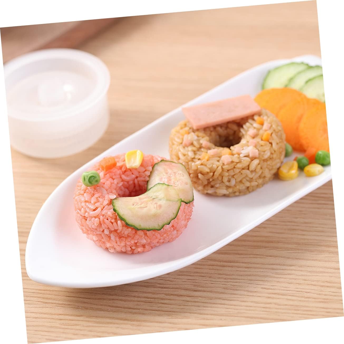 Donut-Shaped Onigiri Sushi Maker (Made in Japan) - Just £1.80! Shop now at JAPAN PLAZA UK