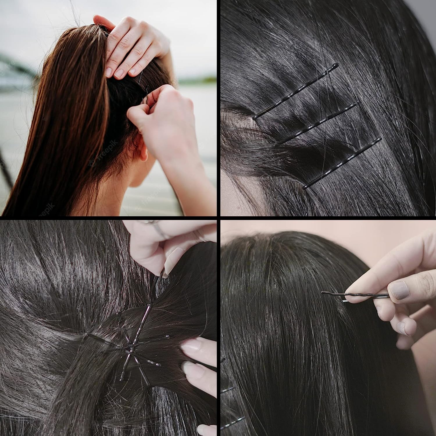 Hair Pins for Hair Styling (Made in Japan) - Just £1.65! Shop now at JAPAN PLAZA UK
