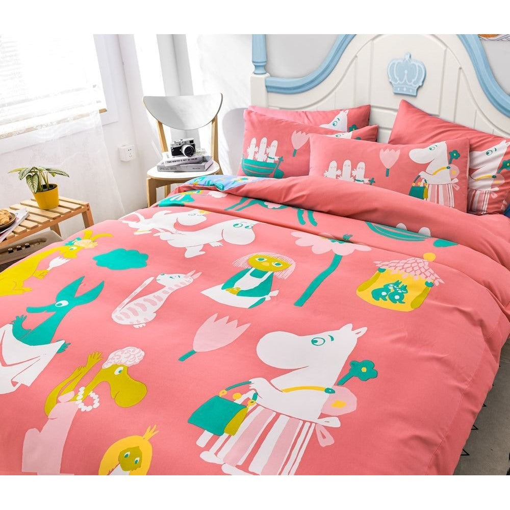 Moomins (Fitted Sheet + Pillow case + Quilt Cover) - Just £69! Shop now at JAPAN PLAZA UK