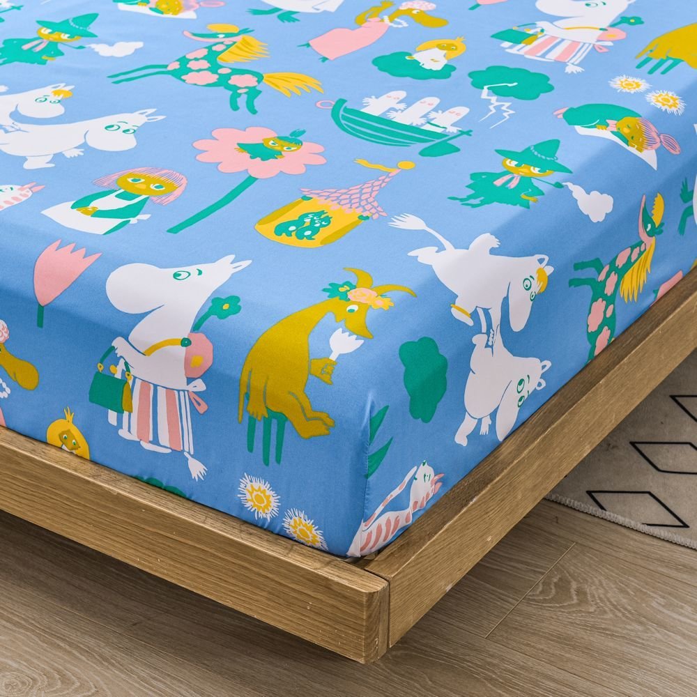 Moomins (Fitted Sheet + Pillow case + Quilt Cover) - Just £69! Shop now at JAPAN PLAZA UK