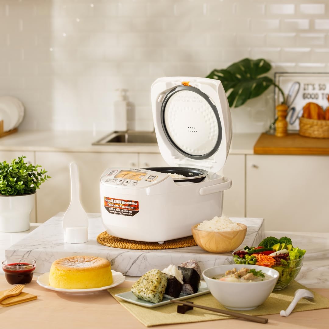 Zojirushi Rice Cooker NL-DSQ10/18 3 pin UK plug - Just £239.90! Shop now at JAPAN PLAZA UK